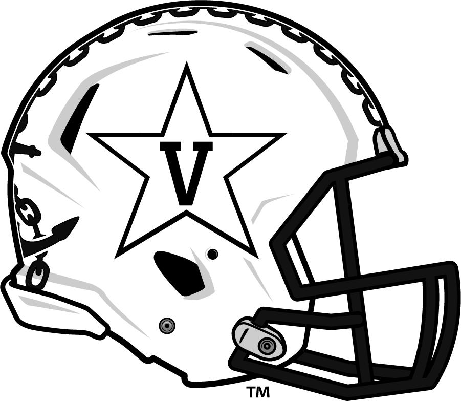 Vanderbilt Commodores 2015-2021 Helmet Logo t shirts iron on transfers